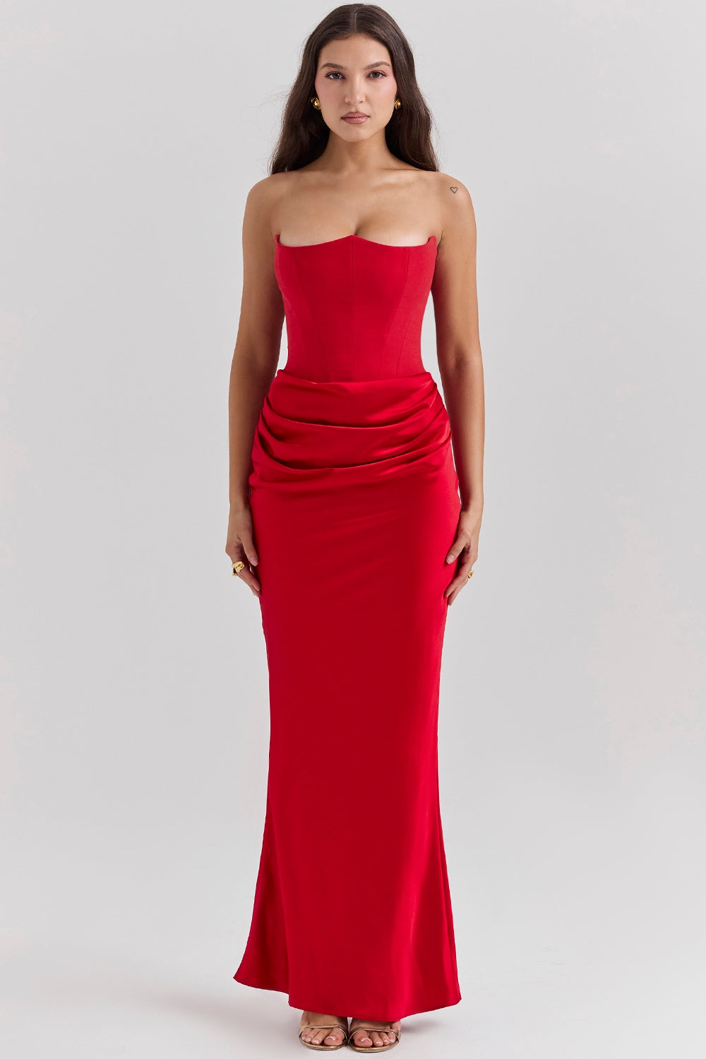 Sophie | Élégante Robe Longue Sans Bretelles Femme Pour Soirée 3