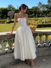 Sophie | Élégante Robe Midi Chic pour Femme 0