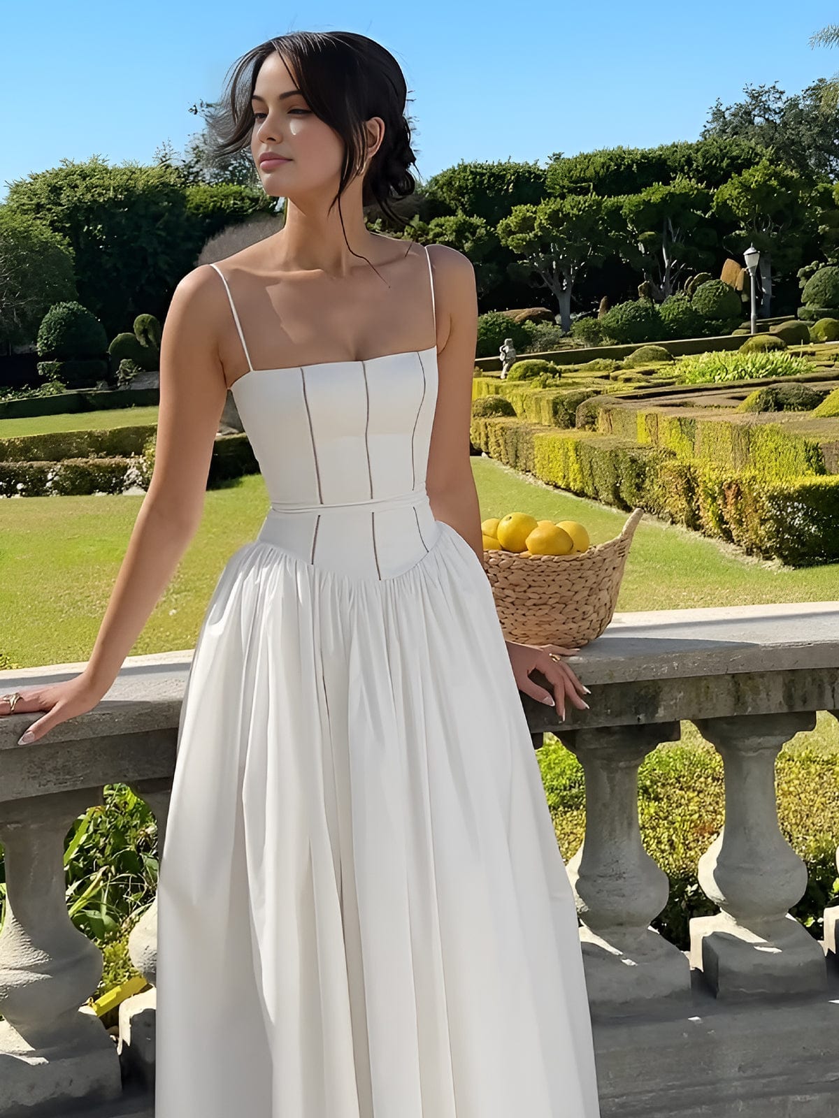 Sophie | Élégante Robe Midi Chic pour Femme 1