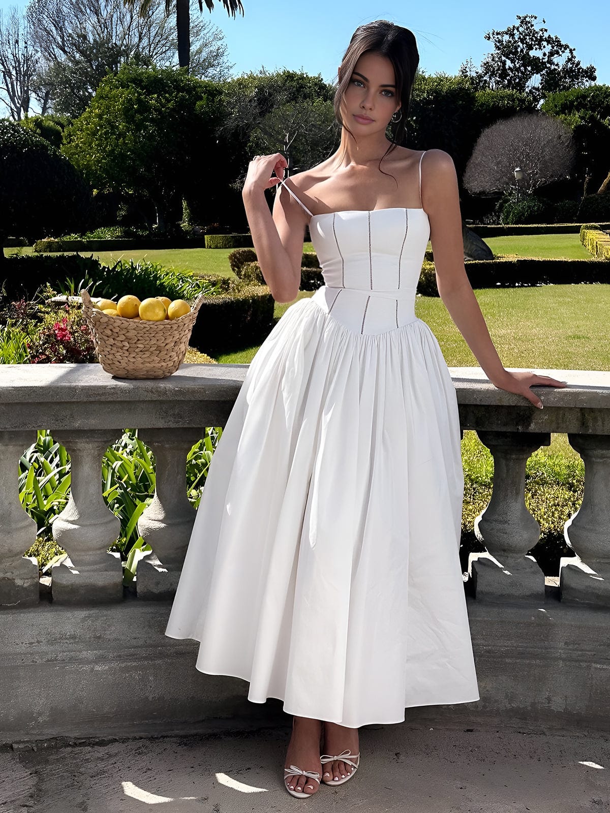 Sophie | Élégante Robe Midi Chic pour Femme 2