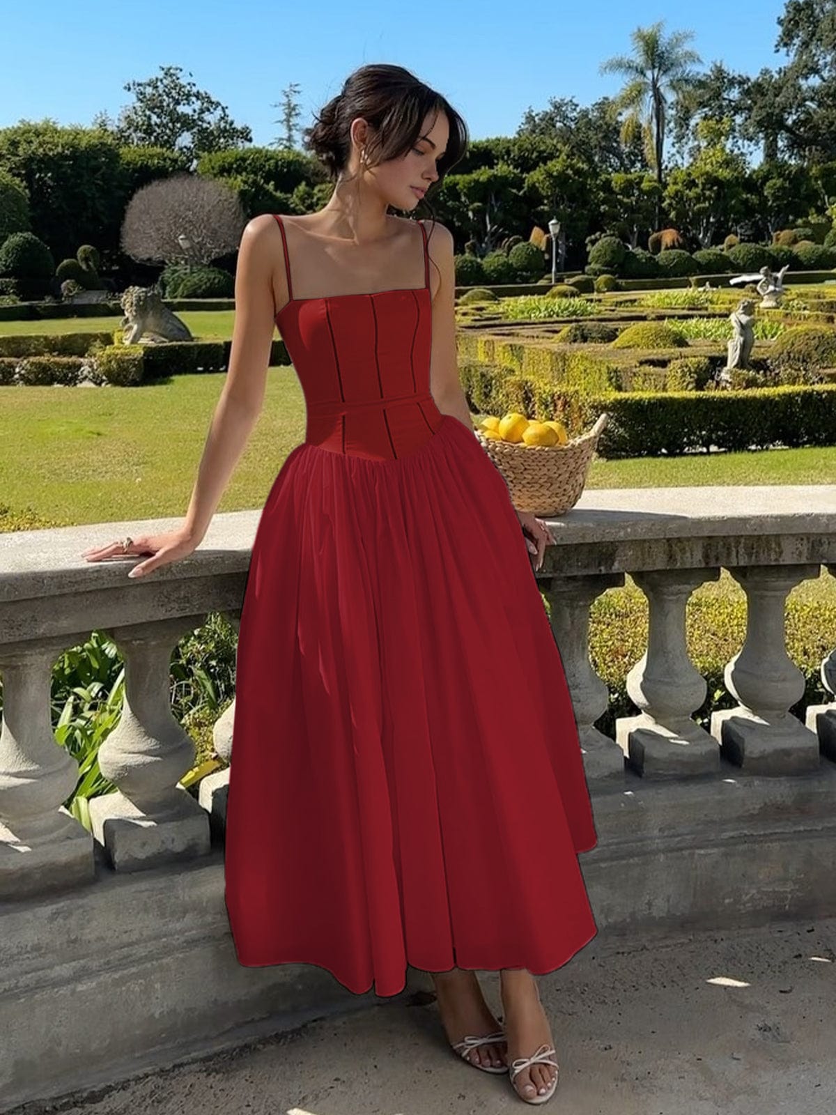 Sophie | Élégante Robe Midi Chic pour Femme 4