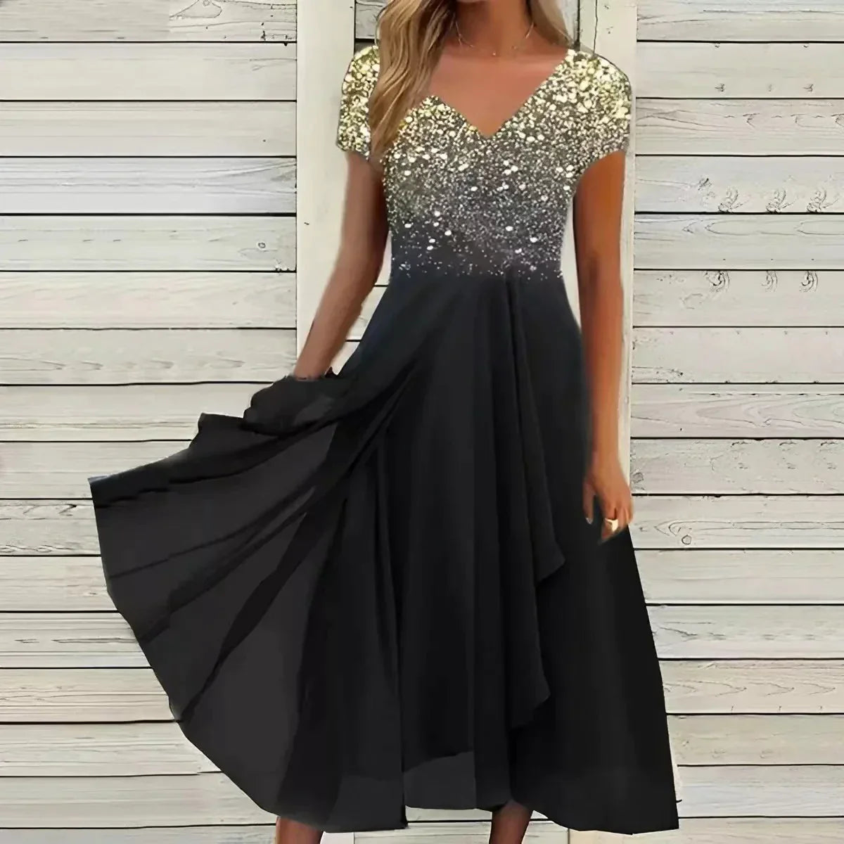 Sophie | Élégante Robe Midi Fleurie Chic Femme 2