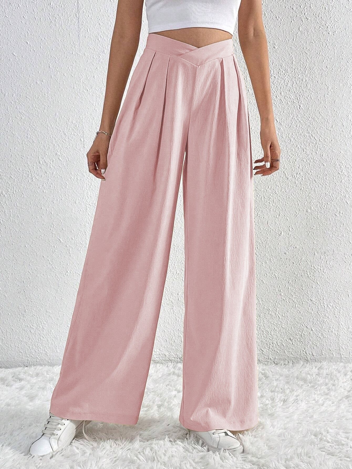 Sophie | Pantalon Fluide Femme Élégant Taille Haute 6