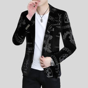 Veste-Blazer-Velours-Homme