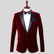 Veste-Costume-Homme-Velour