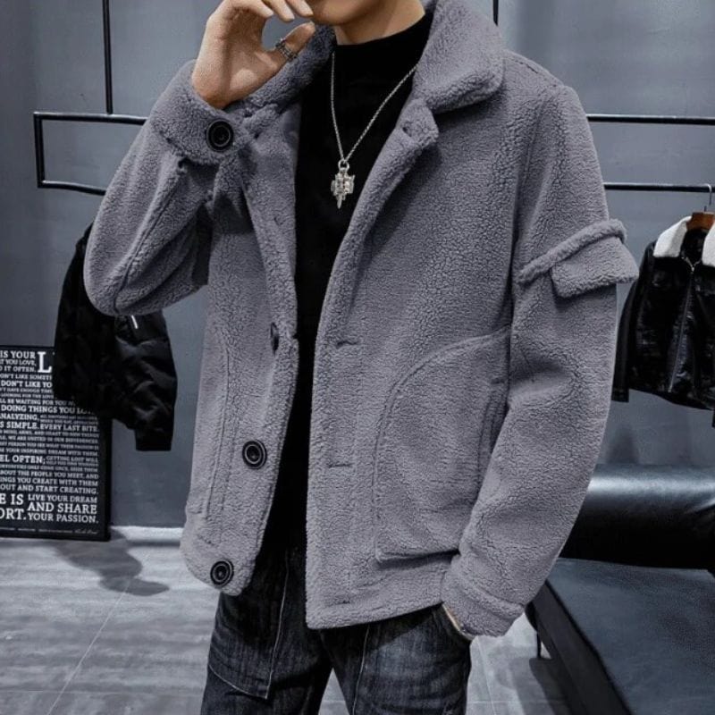 Veste-Hiver-Velours-Homme