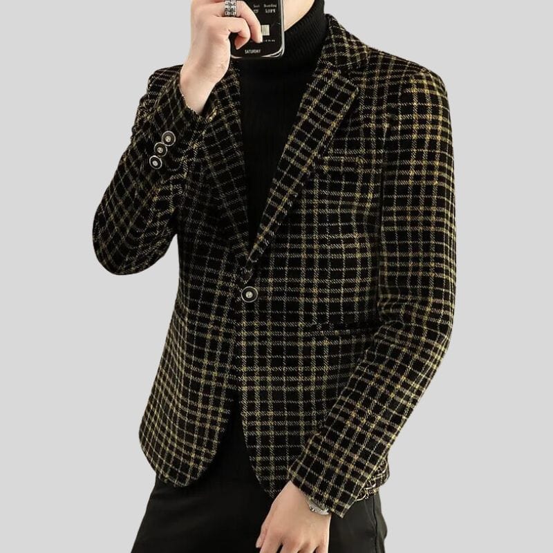 Veste-Homme-Velour