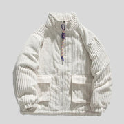 Veste-Homme-Velours-Côtelé-Grosses-Côtes