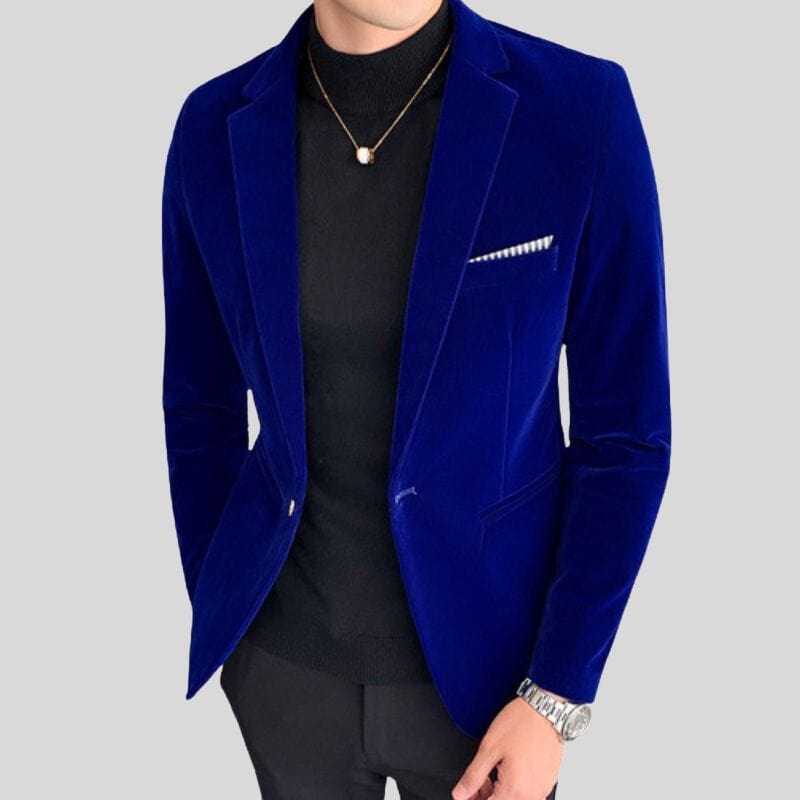 Veste-Velour-Bleu-Homme