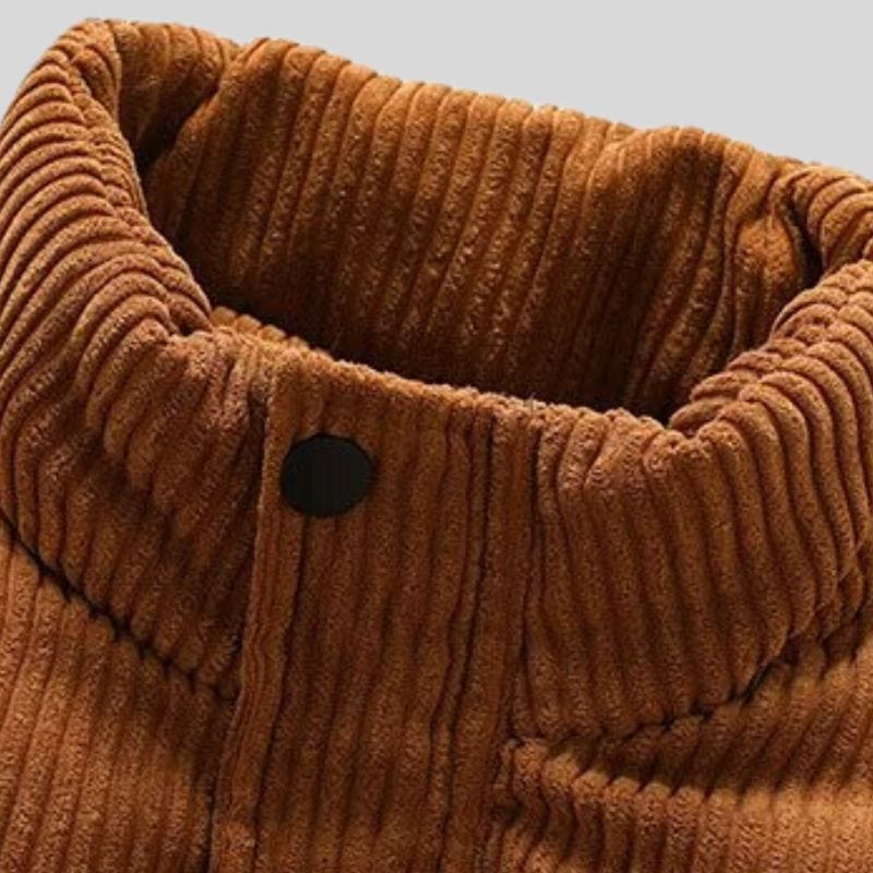 Veste-Velour-Camel-Homme