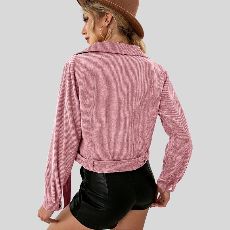 Veste-Velour-Rose