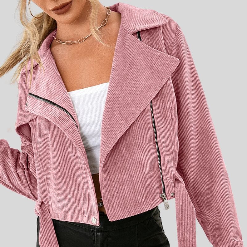 Veste-Velour-Rose