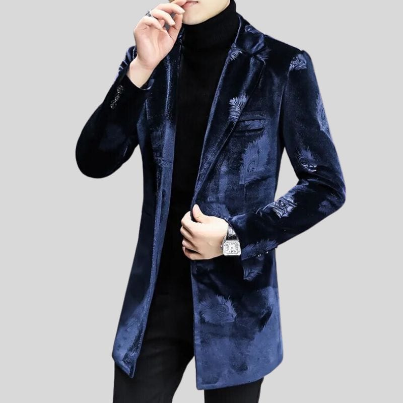 Veste-Velours-Bleu-Marine-Homme