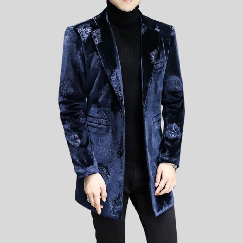 Veste-Velours-Bleu-Marine-Homme