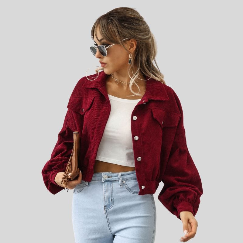 Veste-Velours-Bordeaux-Femme