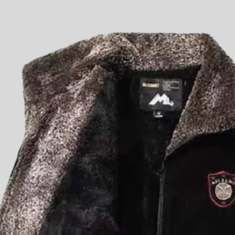 Veste-Velours-Col-Fourrure