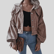 Veste-Velours-Cotelé-Beige-Femme