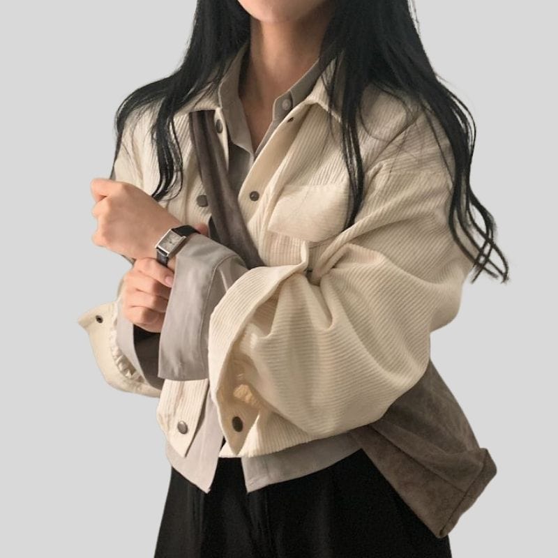 Veste-Velours-Cotelé-Femme-Oversize