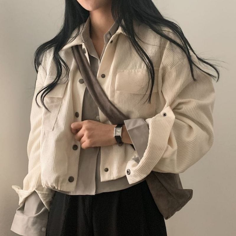 Veste-Velours-Cotelé-Femme-Oversize