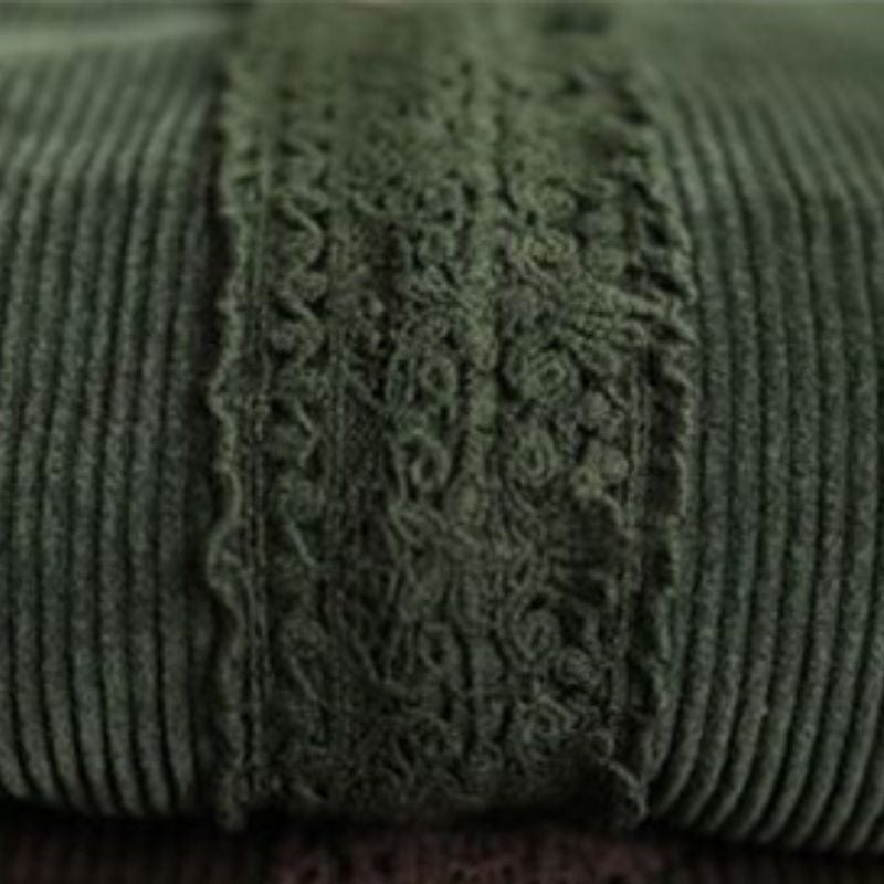 Veste-Velours-Cotelé-Femme-Vert