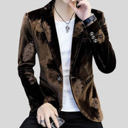 Veste-Velours-Marron-Homme