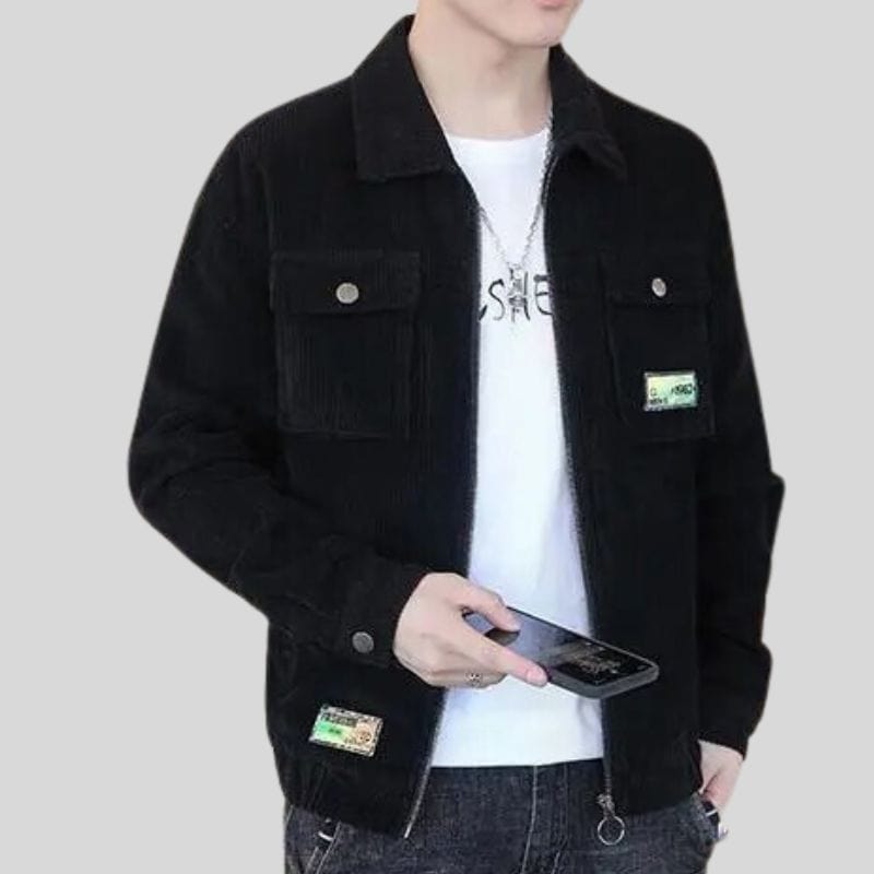 Veste-de-Velours-Homme