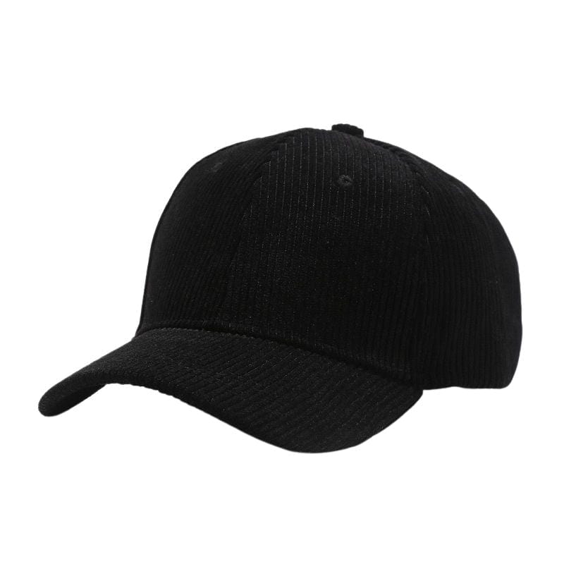 Casquette-Velour-Noir