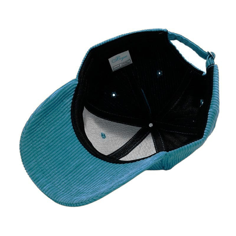Casquette-Velour-Verte