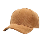 Casquette-Velours-Marron