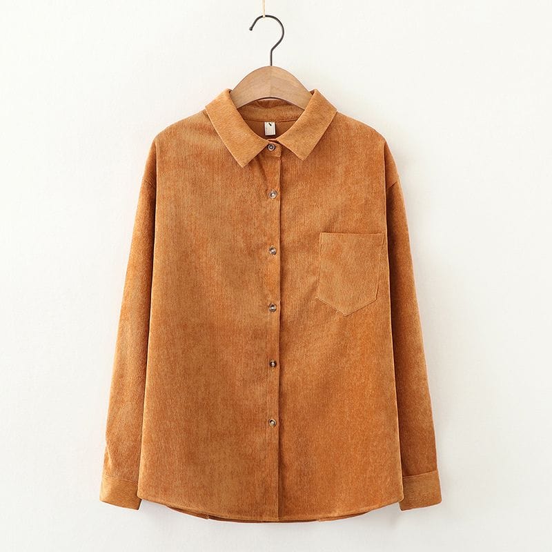 Chemise-Femme-Velours-Cotele