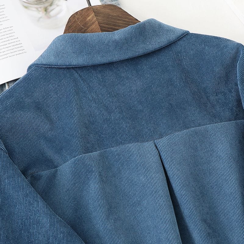 Chemise-Velours-Cotelé