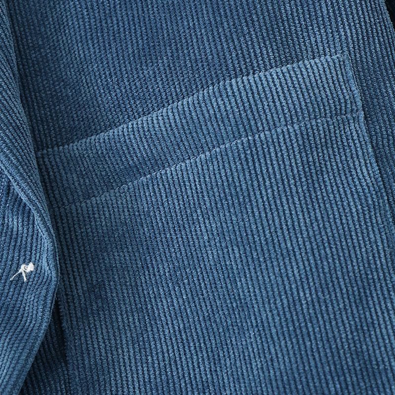 Chemise-Velours-Cotelé