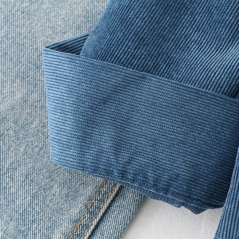 Chemise-Velours-Cotelé