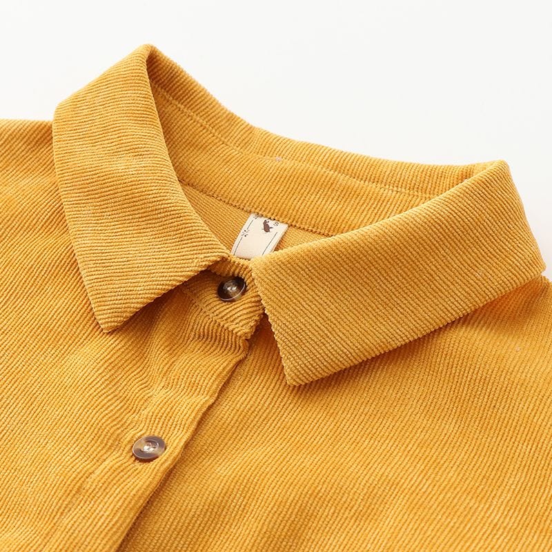 Chemise-en-Velours-Côtelé-Femme