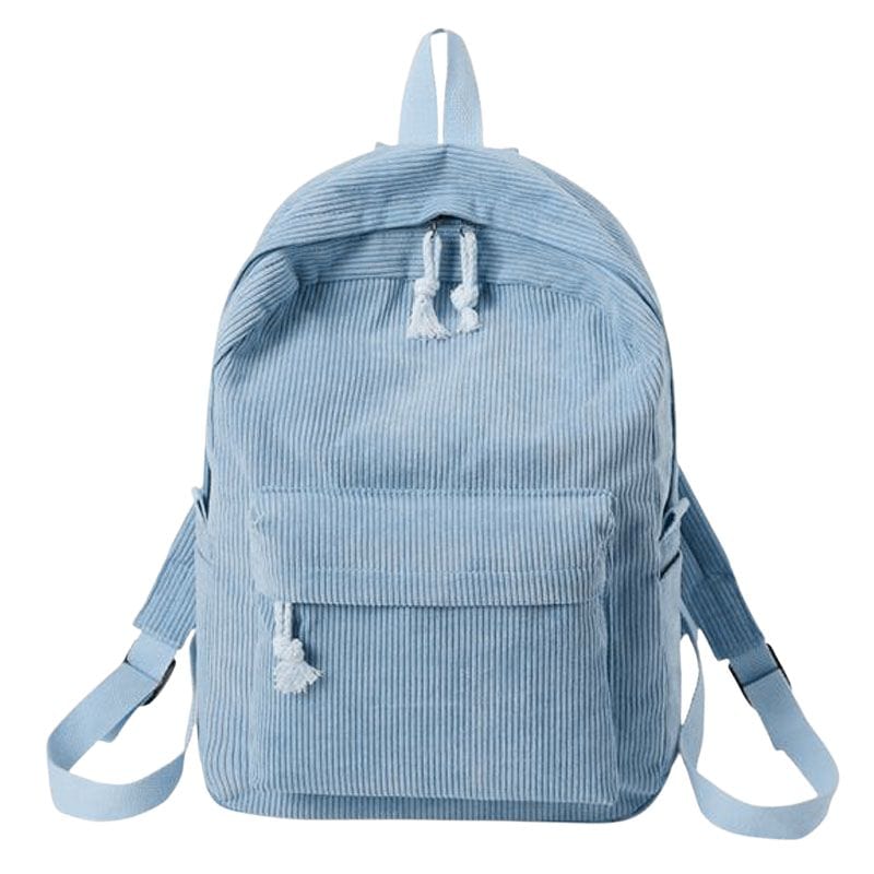 Sac-a-Dos-Velours-Cotelé