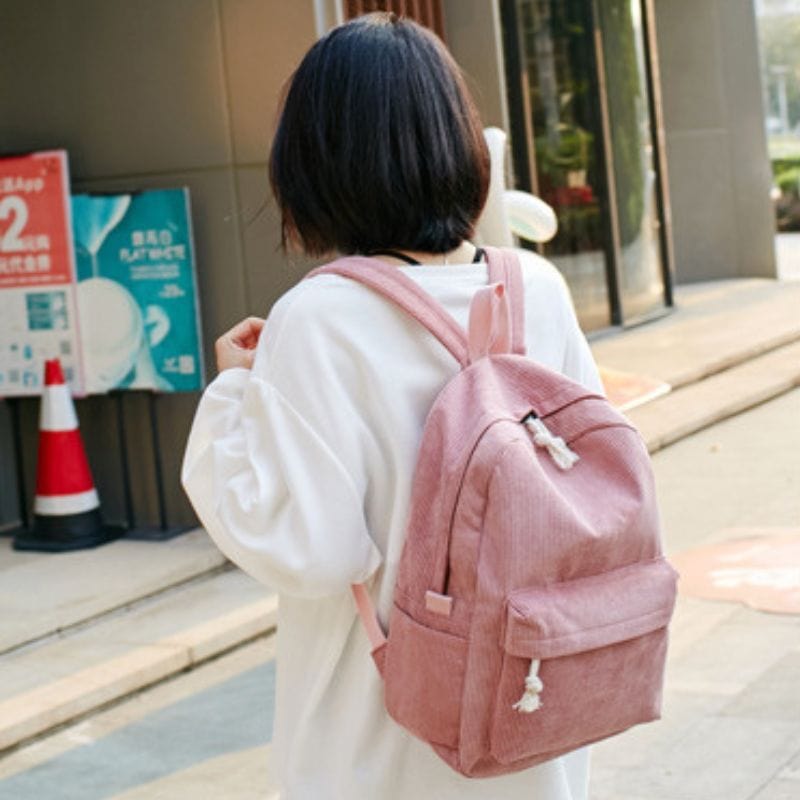 Sac-à-Dos-Velours-Femme