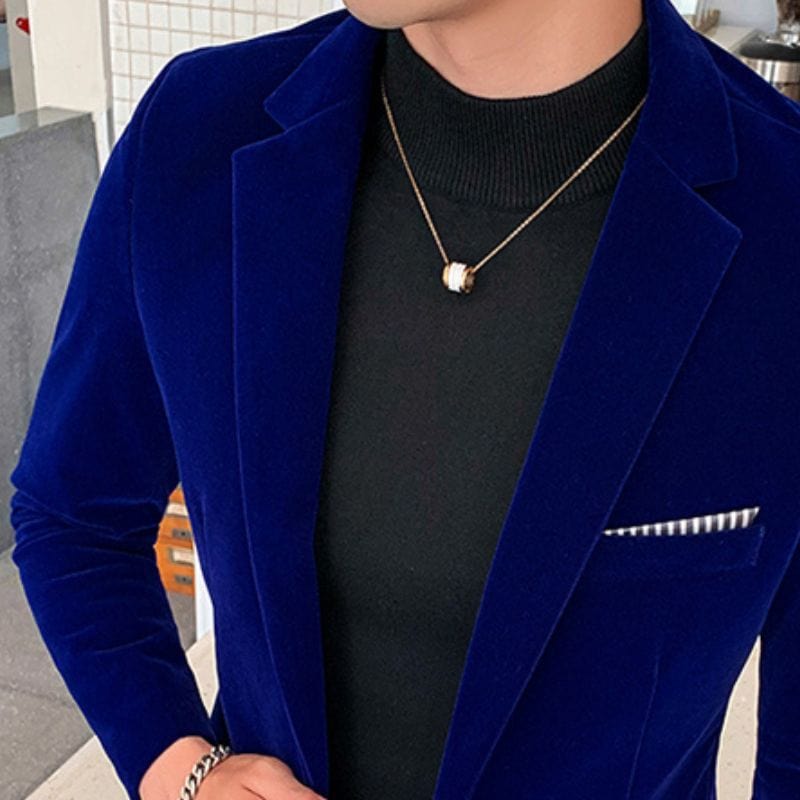 Veste-Velour-Bleu-Homme